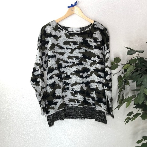 Curio Camo Sweater - Picture 1 of 6